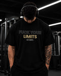 POLO OVERSIZE GYM COLOR NEGRO