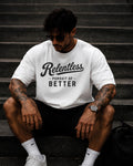 Polo oversized heavyweight RELENTLESS PURSUIT OF BETTER estilo athletic streetwear