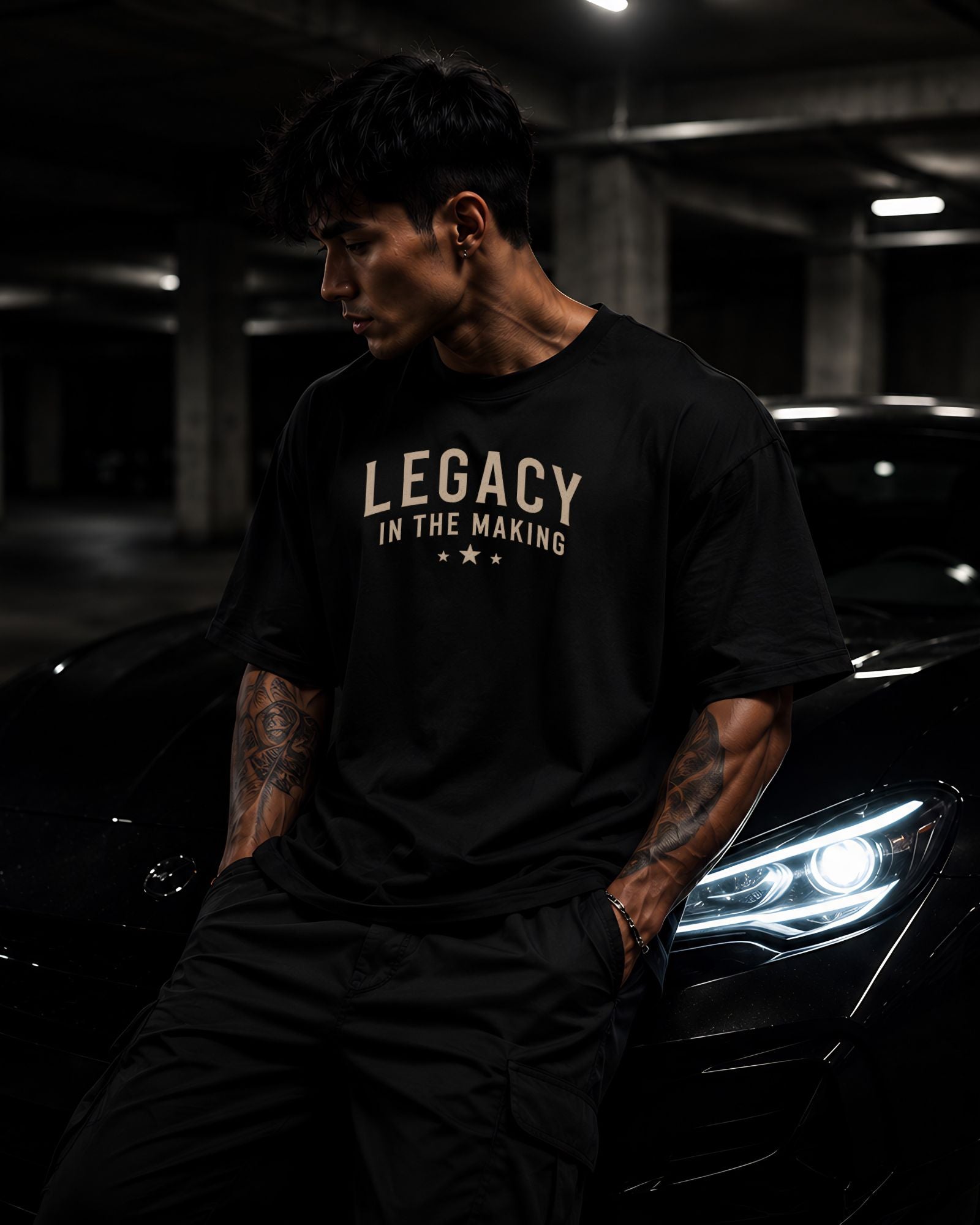 LEGACY IN THE MAKING Heavyweight Oversize Tee