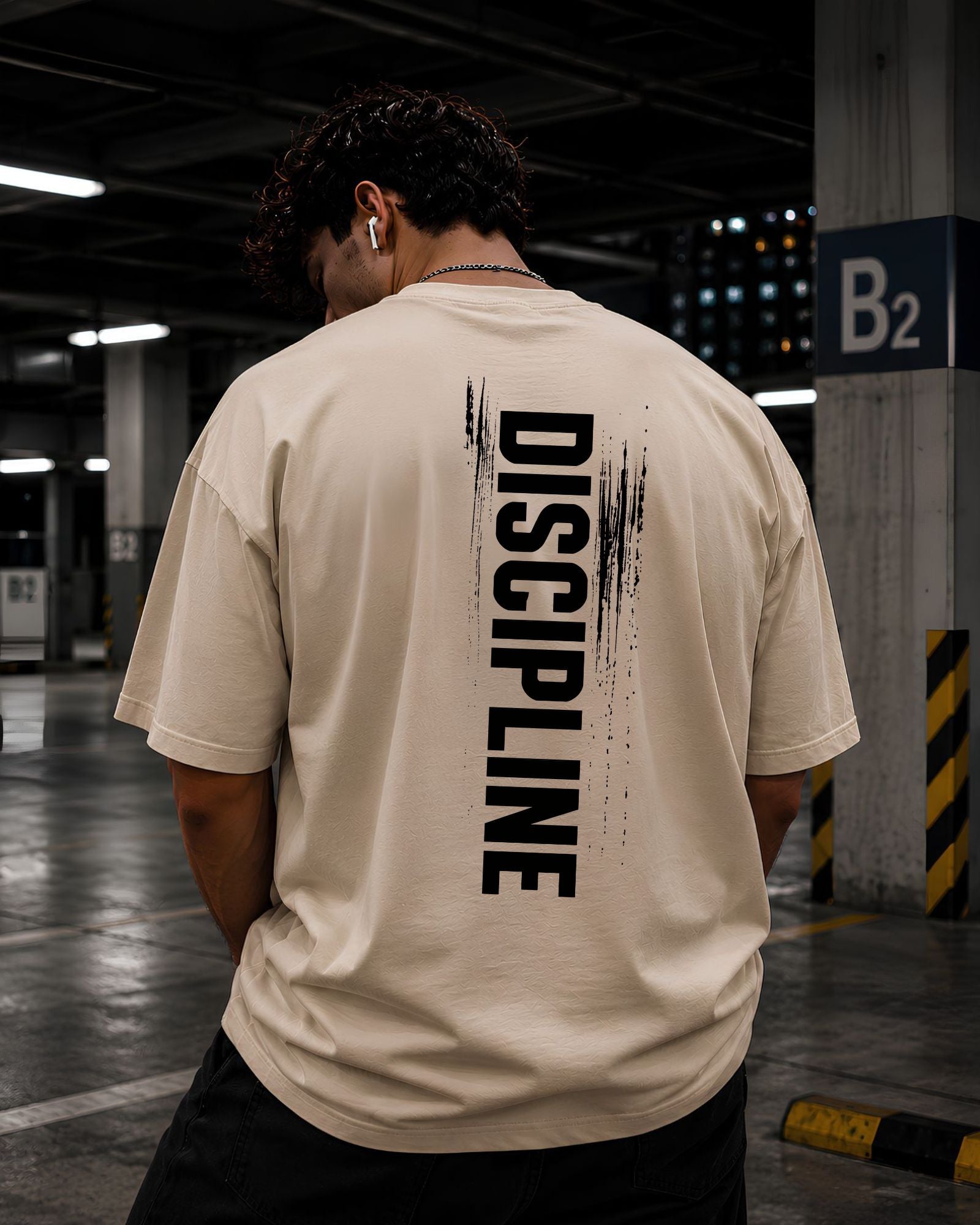 DISCIPLINE Heavyweight Oversized Tee